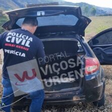 Polícia Militar localiza carro de idoso assassinado em Teixeiras
