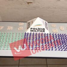 Viçosense é preso com drogas em Ervália