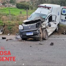 Ponte Nova: Idosa de 92 anos morre em acidente na rodovia BR-120