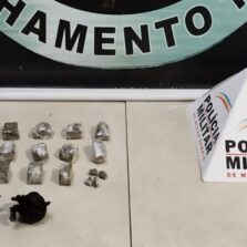 PM apreende drogas durante apuração de denúncia