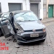 Colisão na Bernardes Filho em Viçosa