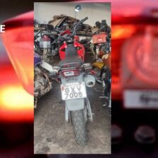 Moto furtada na Avenida Santa Rita é localizada pela PM