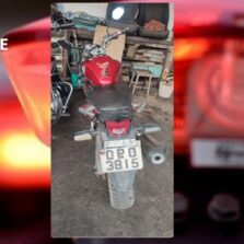 Moto furtada em Divinésia é localizada em Paula Cândido