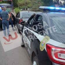 Viçosa: Motorista com sintomas de embriaguez é preso após acidente