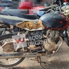 Viçosa: Moto furtada em 2016 é localizada pela PM