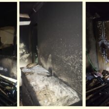 Homem surta e coloca fogo em sua residência no Bairro Santo Antônio