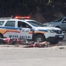 Em São Geraldo, suspeito armado e com passagens criminais é baleado pela PM