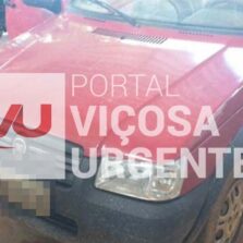 Em Ponte Nova, PM recupera carro furtado em Viçosa e prende autores