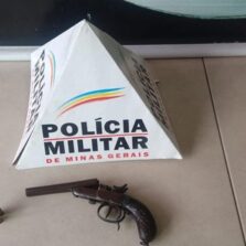 Em Viçosa: Idoso é preso com arma após ameaçar a filha