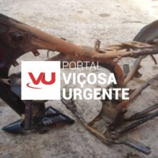 Em Viçosa: PM localiza quadro de moto furtada