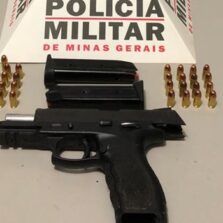 Em Jequeri: PM apreende arma de fogo
