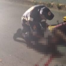 Em Viçosa: Quatro pessoas ficam gravemente feridas em acidentes com motos