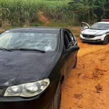 Piedade de Ponte Nova: Polícia Militar recupera veículo roubado e prende suspeito
