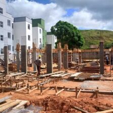Obras na creche do Silvestre seguem em nova etapa