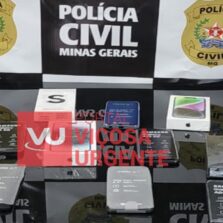 Em Viçosa: Polícia Civil recupera celulares roubados de loja no centro