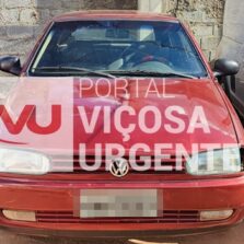 Em Viçosa: PM recupera veículo furtado no centro