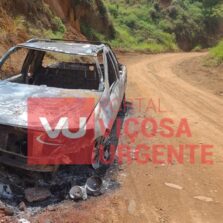 Guiricema: Corpo carbonizado pode ser do autor de assassinatos em Teixeiras.