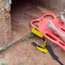 VRB: Traficantes agridem e colocam mulher viva em lápide no cemitério
