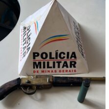 Em Ervália: Homem é preso por posse ilegal de amar de fogo