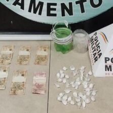 Em Viçosa: PM apreende drogas no Bairro Maria Eugênia