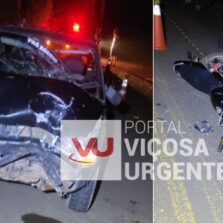 Canaã: Acidente em rodovia deixa três feridos