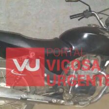 Ladrões furtam moto em Viçosa