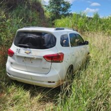 Urucânia: PM recupera carro roubado de policlínica municipal