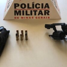 Em Ervália: PM apreende arma de fogo
