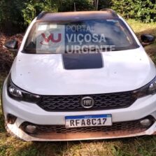 Em Viçosa: PM recupera carro roubado