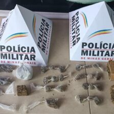Dois presos com drogas na Grota dos Camilos