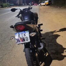 Ponte Nova: Motoqueiro é preso por adulteração de placa