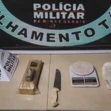 Suspeito de tráfico de drogas é preso no bairro Coelhas, em Viçosa