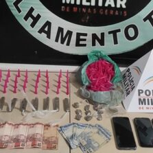 Homem é preso com drogas na Rua Santana em Viçosa