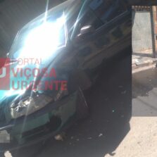 Em Viçosa: Motoqueiro fica gravemente ferido em colisão no bairro Santo Antônio