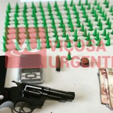 Homem é preso com arma e drogas em Ervália