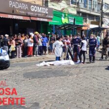Idoso morre atropelado por ônibus coletivo no centro de Viçosa