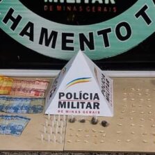 Suspeito é preso com drogas em Viçosa