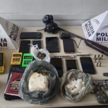 PM apreende drogas e armas em Coimbra