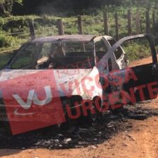 Carro com Corpo Carbonizado Sem Identificação é Encontrado na Zona Rural de Viçosa
