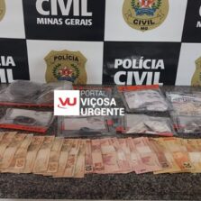 Homem é preso com drogas e dinheiro no Bela Vista em Viçosa