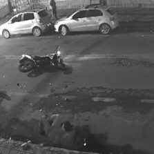 Colisão entre motos deixa dois feridos no bairro de Ramos em Viçosa
