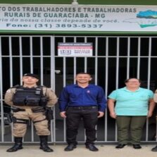 GUARACIABA: Policia Militar promove reunião com diretoria do sindicato rural