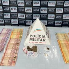 RIO CASCA: Polícia Militar prende suspeitos com drogas e dinheiro