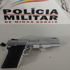 PONTE NOVA: Homem é preso com arma de fogo após operação no Bairro Dalvo de Oliveira Benfeito