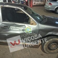 Vereador de Araponga se envolve em acidente com vítima em Viçosa