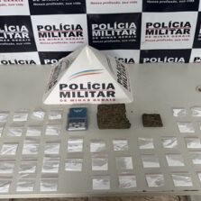 PONTE NOVA: Polícia Militar suspeitos com drogas no Bairro Santo Antônio