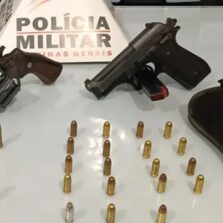 Rio Casca – Homem é preso portando duas armas fogo na cintura