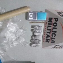 Menor é detido com drogas em Cajuri