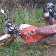 Colisão entre motos deixa dois feridos na rodovia Canaã/São Miguel do Anta