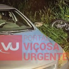 PM de Viçosa troca tiros com assaltantes e recupera carro e moto roubados